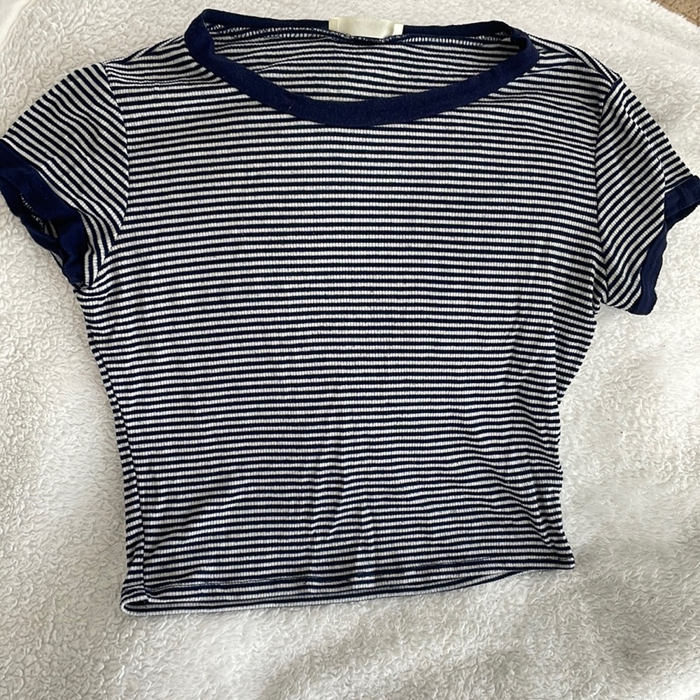 Stripped baby tee
